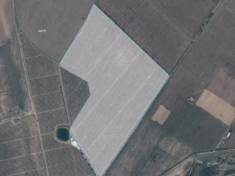 მიწის ნაკვეთი ნუშის ბაღებით მარნეულის მუნიციპალიტეტის სოფელ შაუმიანში