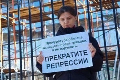 North Ossetian resident detained for solo picket