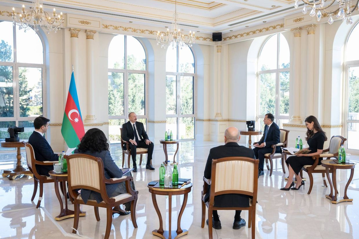 Aliyev says Azerbaijan will not send troops for Gaza peacekeeping force