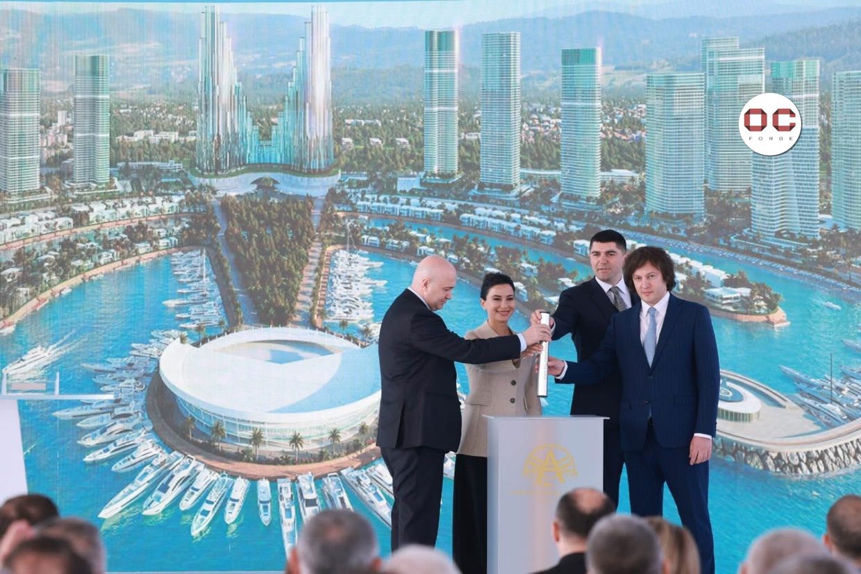 Ambassadori Island Batumi hosted symbolic foundation capsule ceremony for landmark first tower
