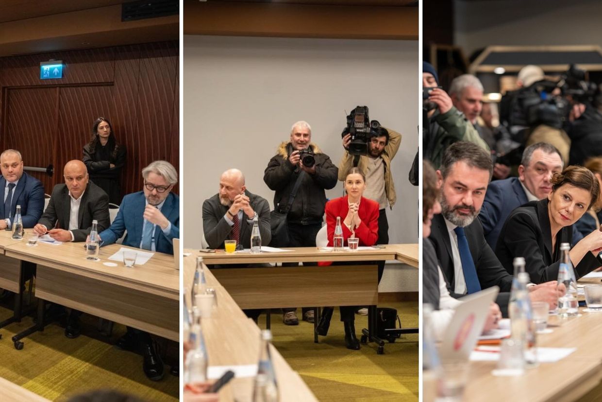 Georgian opposition parties announce alliance and ‘common strategy’ to end Georgian Dream rule