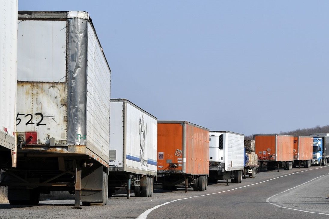 Daghestani lorry drivers stuck in Iran after closure of Azerbaijan border