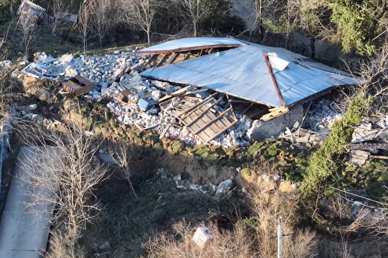 ‘There’s practically nothing left’ — the havoc wreaked by a landslide in western Georgia