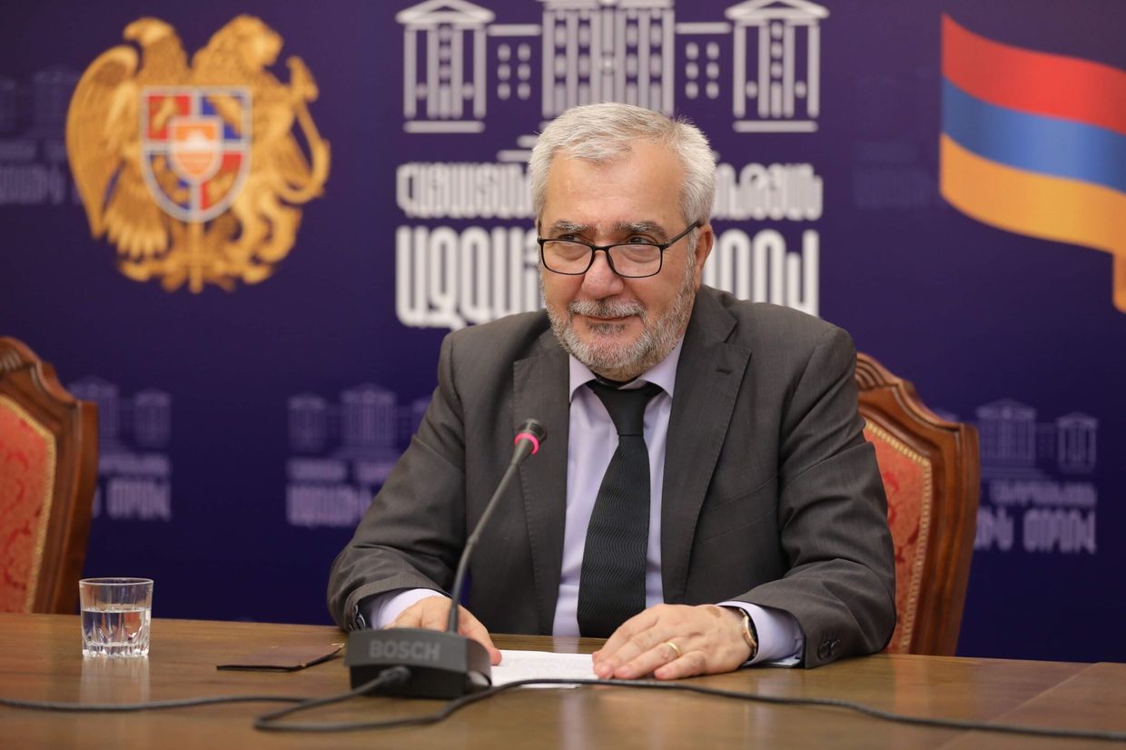 Armenian Defence Committee chair says son avoided military service because he is ‘high-class’
