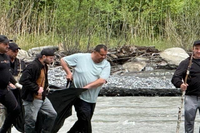 Russian director who travelled to South Ossetia to screen pro-war documentary drowns in river