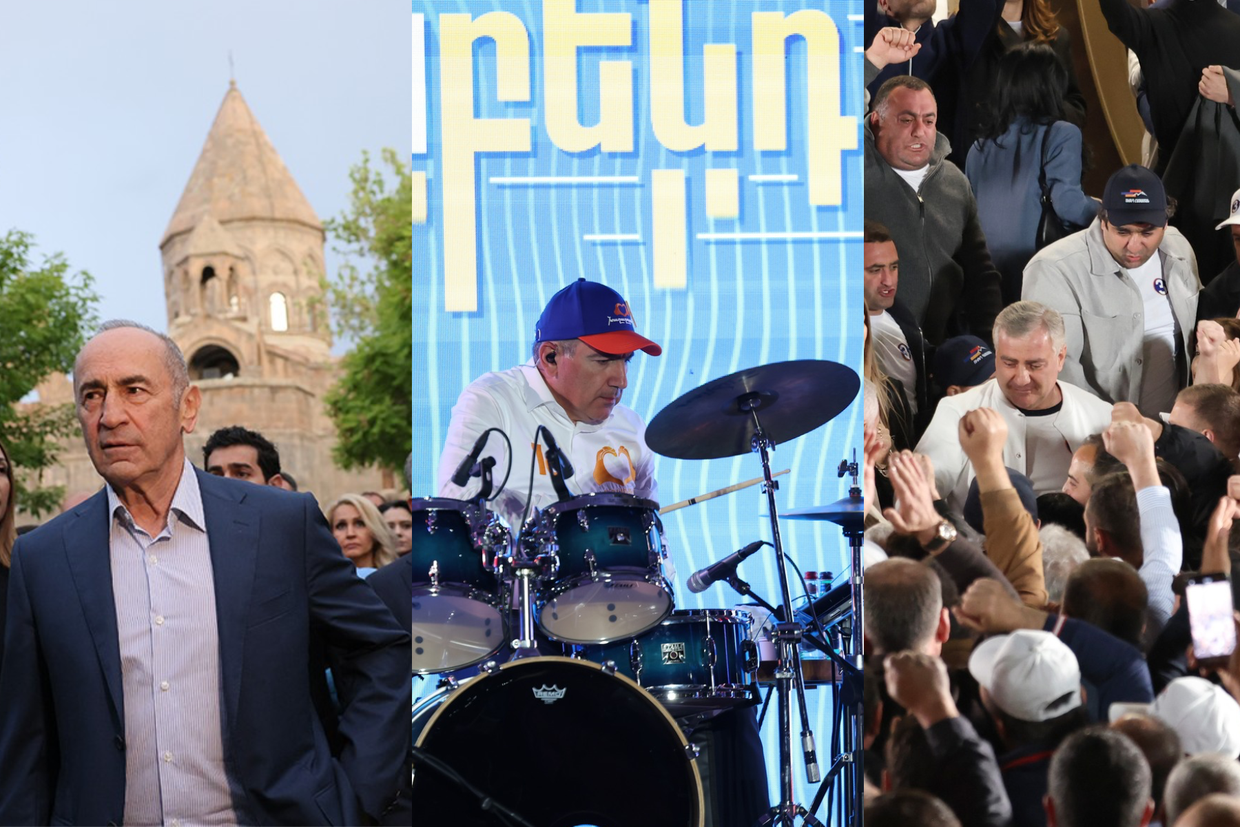 Armenia’s election season kicks off with Armenian lessons and heated foreign relations accusations
