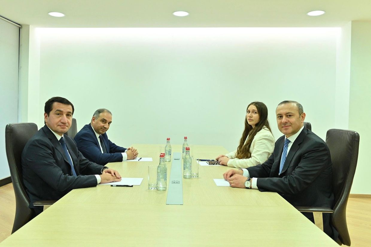 Azerbaijani Presidential Aide Hajiyev visits Armenia in historic first