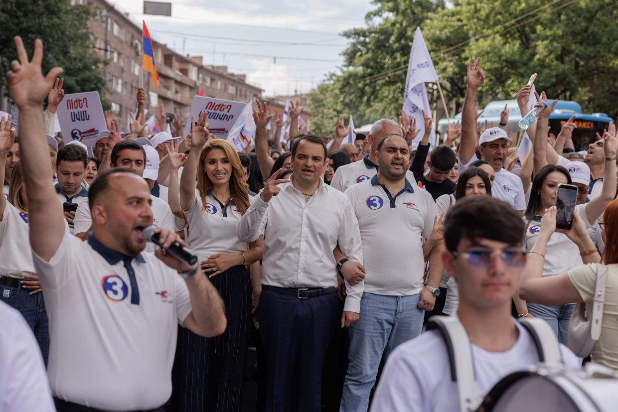 Narek Karapetyan placed under travel ban after Strong Armenia demands vote annulment