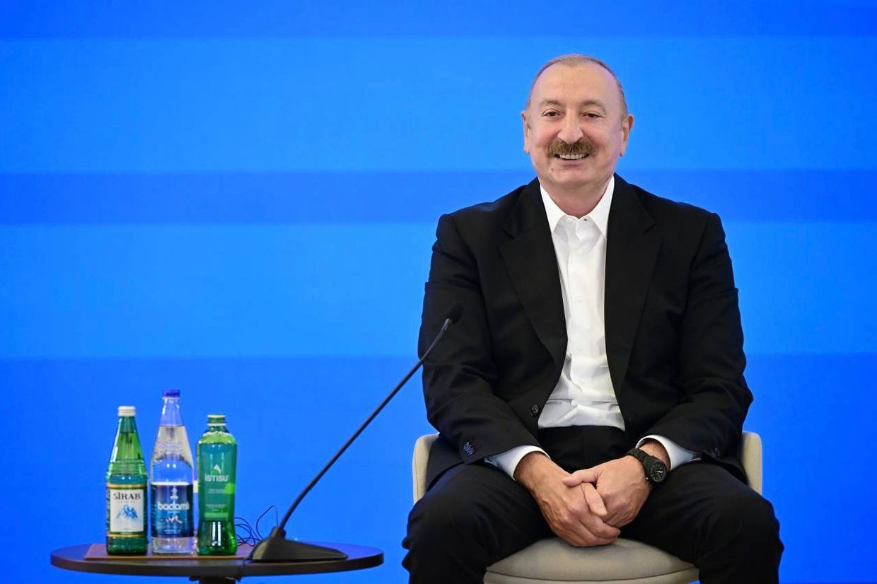 Aliyev talks reconciliation with Russia, tensions with EU and France in lengthy forum Q&A