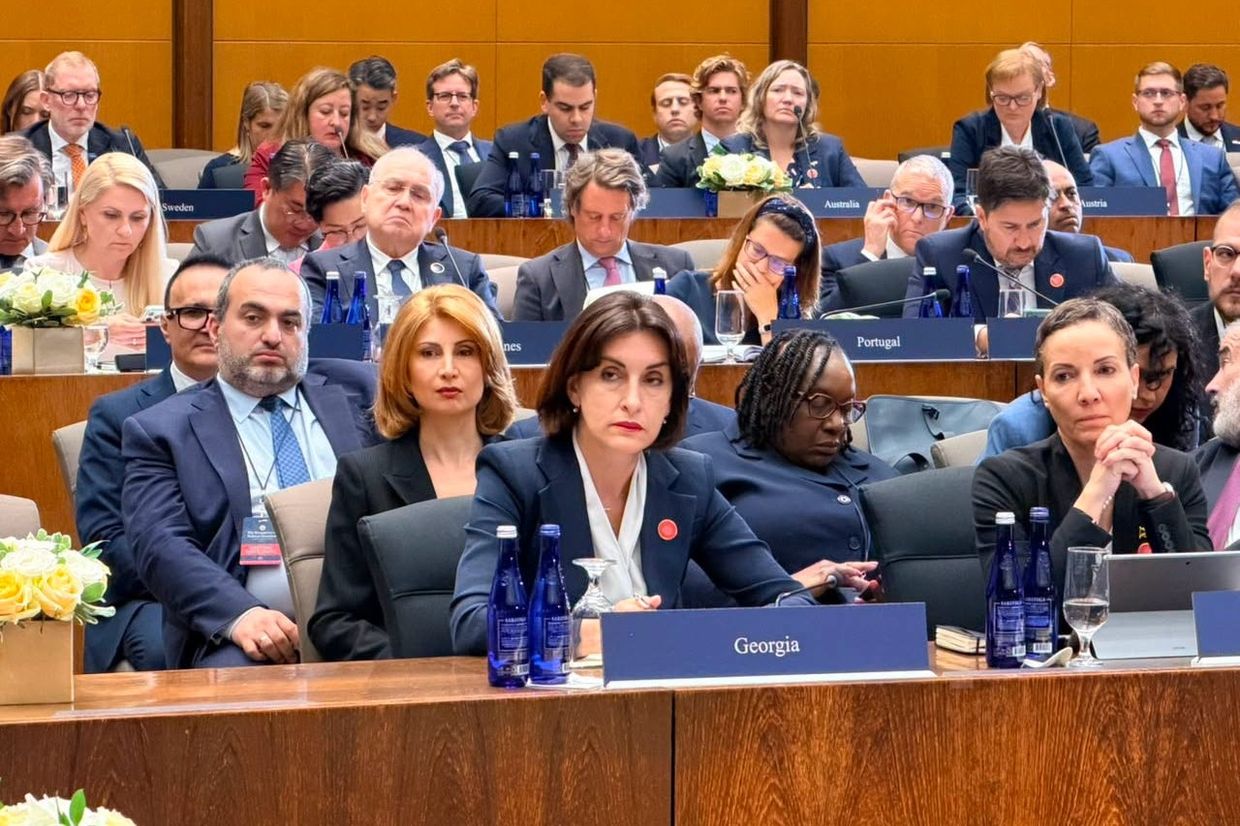 Georgian Foreign Minister Botchorishvili rails against ‘political terrorism’ in Washington