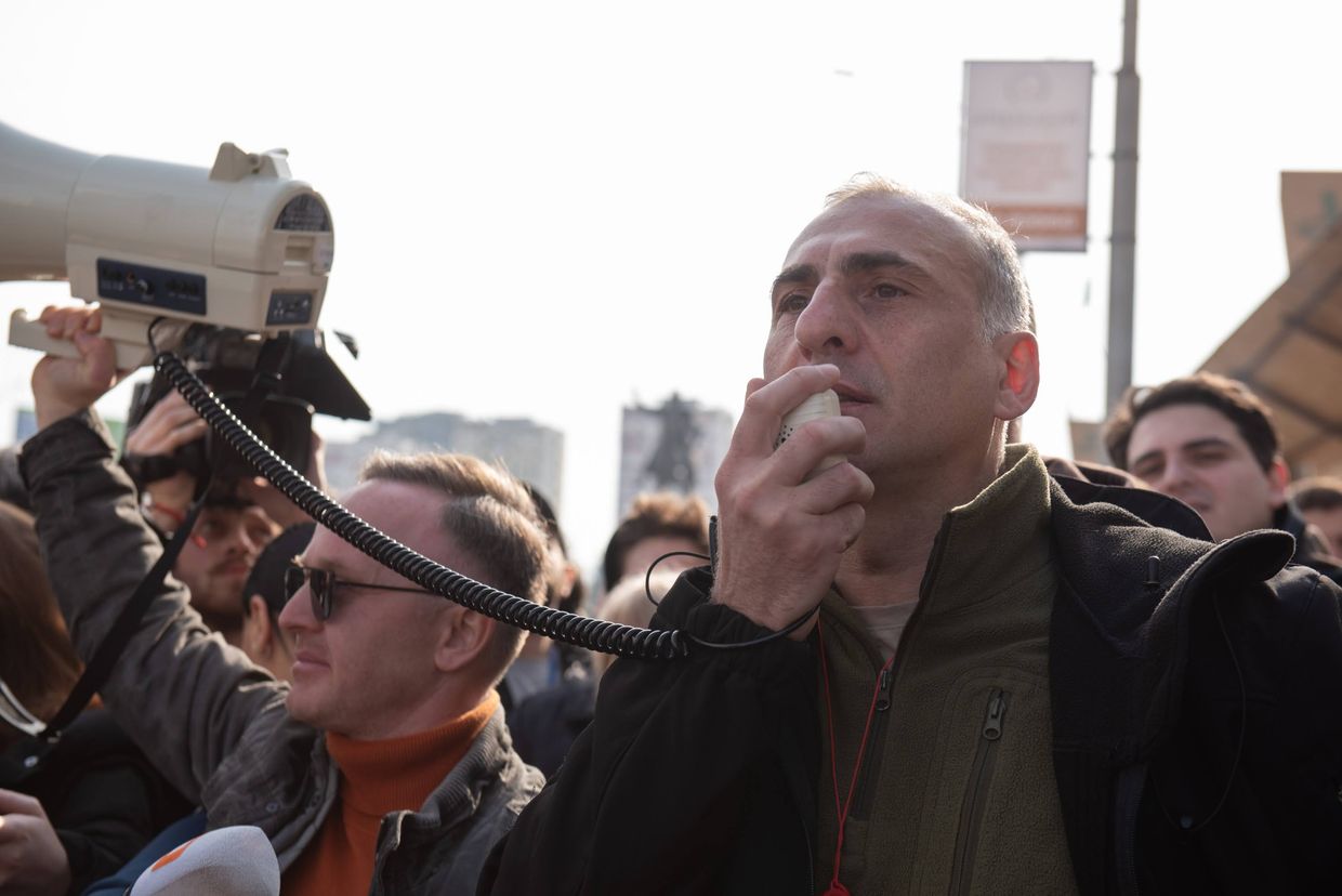 Georgian opposition figure Aleko Elisashvili sentenced to 13 years over terrorism-related charges