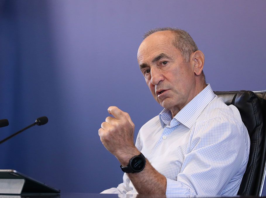Former Armenian President Robert Kocharyan remanded into two months of pre-trial detention