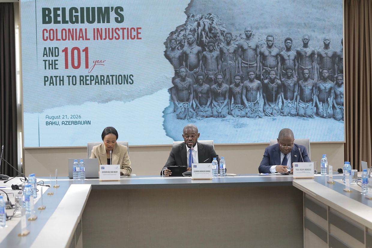 Government-linked Baku Initiative Group urges Belgium to pay reparations for colonialist practices