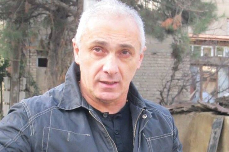 Tamaz Elizbarashvili, whose detention became a rallying point at the Day 648 protest