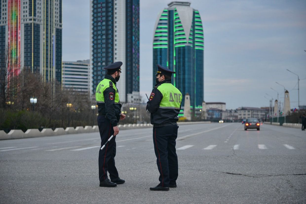 Chechen opposition claims resident who resisted arrest killed by police