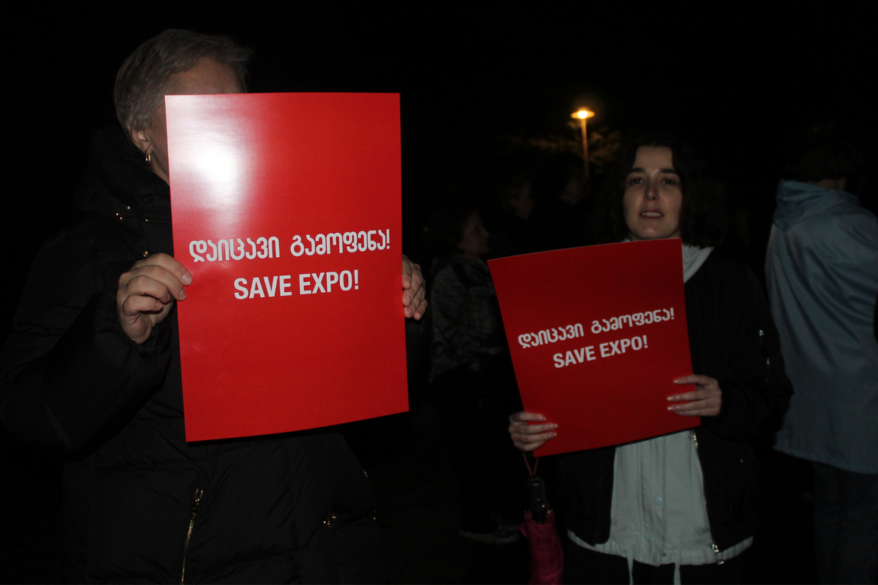 ‘We will protest until the end’: Tbilisi locals protest planned ...