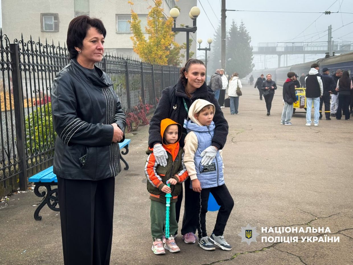 Евакуйовані з окупації українці прибули на безпечну територію